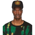 Dsquared2 Black Canadian Brothers Baseball Cap