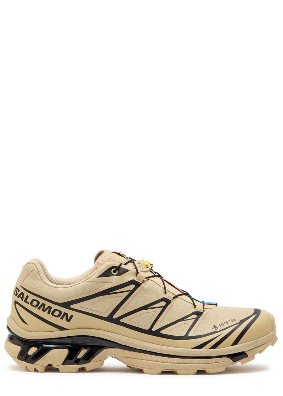 Salomon XT-6 Gtx Panelled Mesh Sneakers Grey