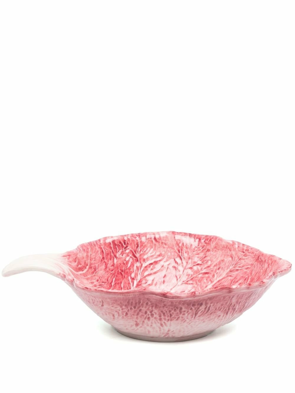 Les-Ottomans Pink Radicchio Ceramic Salad Bowl
