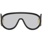 LOEWE Black Wave Mask Sunglasses