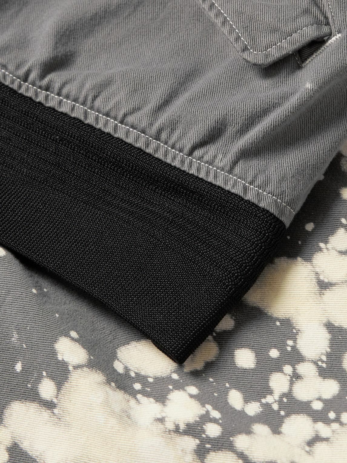 NOMA t.d. - Hand-Dyed Cotton-Twill Gilet - Gray