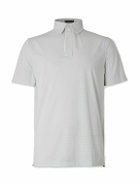 G/FORE - Stretch-Jacquard Golf Polo Shirt - Gray