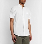 Polo Ralph Lauren - Button-Down Collar Cotton-Piqué Shirt - White