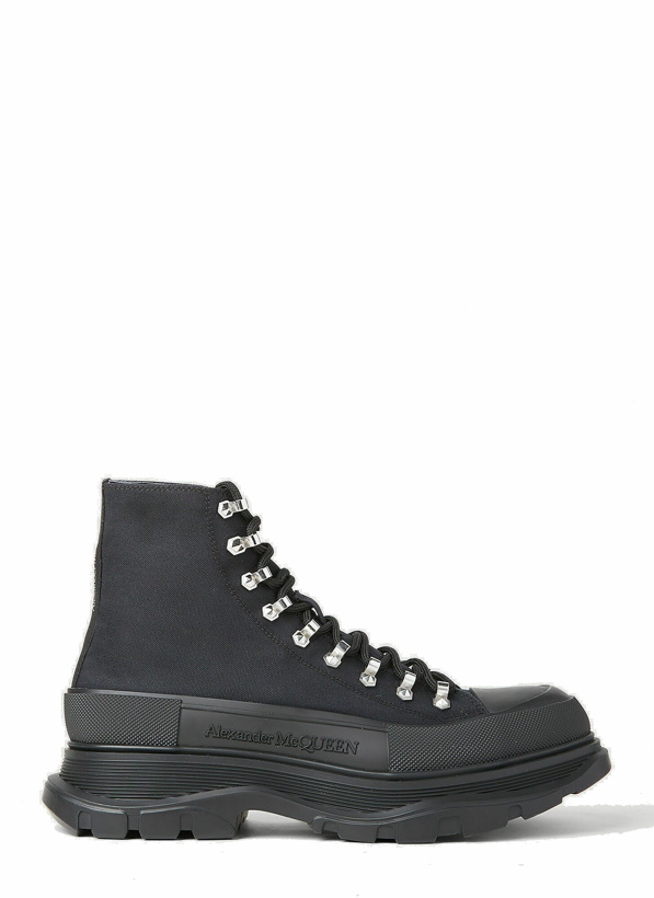 Photo: Alexander McQueen - Tread Slick Boots in Black