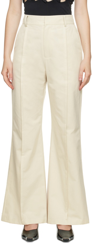 Photo: THIRD FORM Off-White Line Through Trousers
