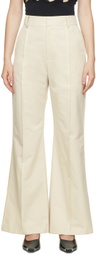 THIRD FORM Off-White Line Through Trousers