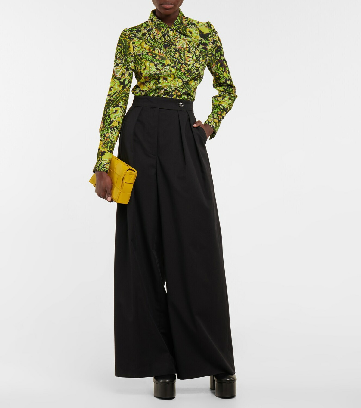 Dries Van Noten Women's Blusa Cenver Green main image 1