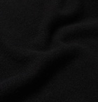 Rick Owens - Slim-Fit Cashmere and Wool-Blend Hoodie - Black