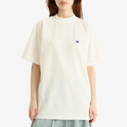 Needles Women's Mock Neck T-Shirt in White