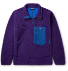 PATAGONIA - Classic Retro-X Shell-Trimmed Fleece Jacket - Purple