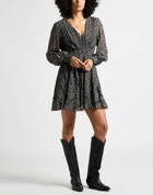 Maje Womens Mini dress in Black
