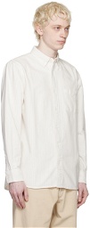 Adsum Off-White Striped Shirt