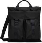 RAINS Black Trail Tote