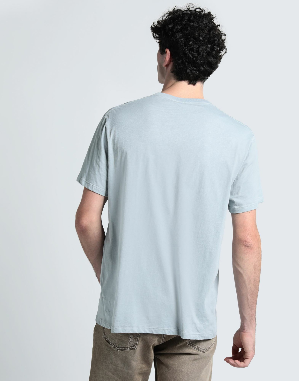 Mcqueen Mens T-shirt Sky in Blue
