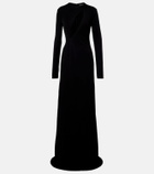 Tom Ford Cutout crêpe jersey gown