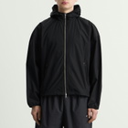 MKI Men's Hyperlight Hooded Wind Jacket in Black