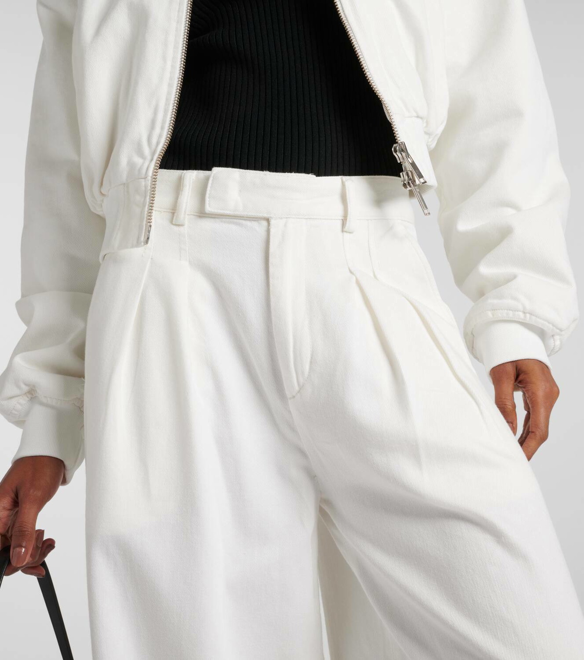 The Frankie Shop Nolan wide-leg jeans