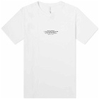 Tobias Birk Nielsen Men's Decko Text T-Shirt in White