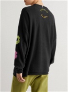 MCQ - Grow Up Oversized Logo-Appliquéd Cotton Sweater - Black