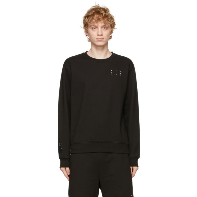 Photo: MCQ Black Regular Pullover Sweatshirt