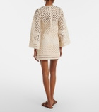 Zimmermann Indra broderie anglaise cotton minidress