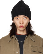 OUR LEGACY Black Knit Beanie