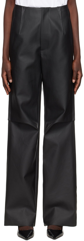Photo: GAUCHERE Black Coated Trousers
