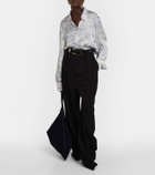 Khaite Minta printed shirt