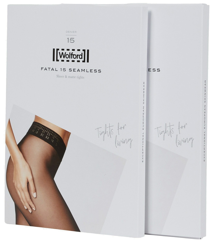 Photo: Wolford - Fatal 15 high-rise tights set