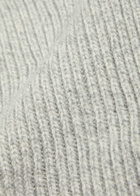 John Smedley Stark Melange Cashmere and Wool-blend Scarf - Light Grey - One Size