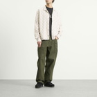 Heresy Men's Trellis Revere Shirt in Ecru Check