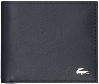 Lacoste Navy Fitzgerald Leather Wallet