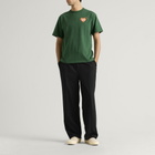 Human Made Men's Heart Logo T-Shirt in Green