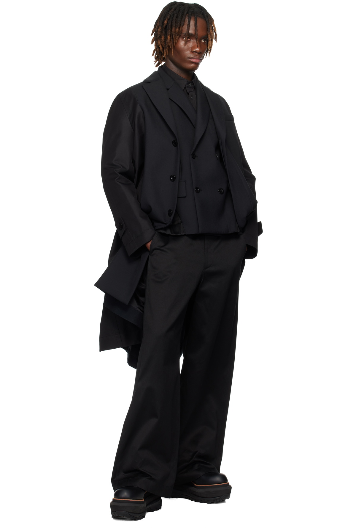 sacai★22AW Check Bonding Coat sacai 22AW Check Bonding Jacket - メルカリ