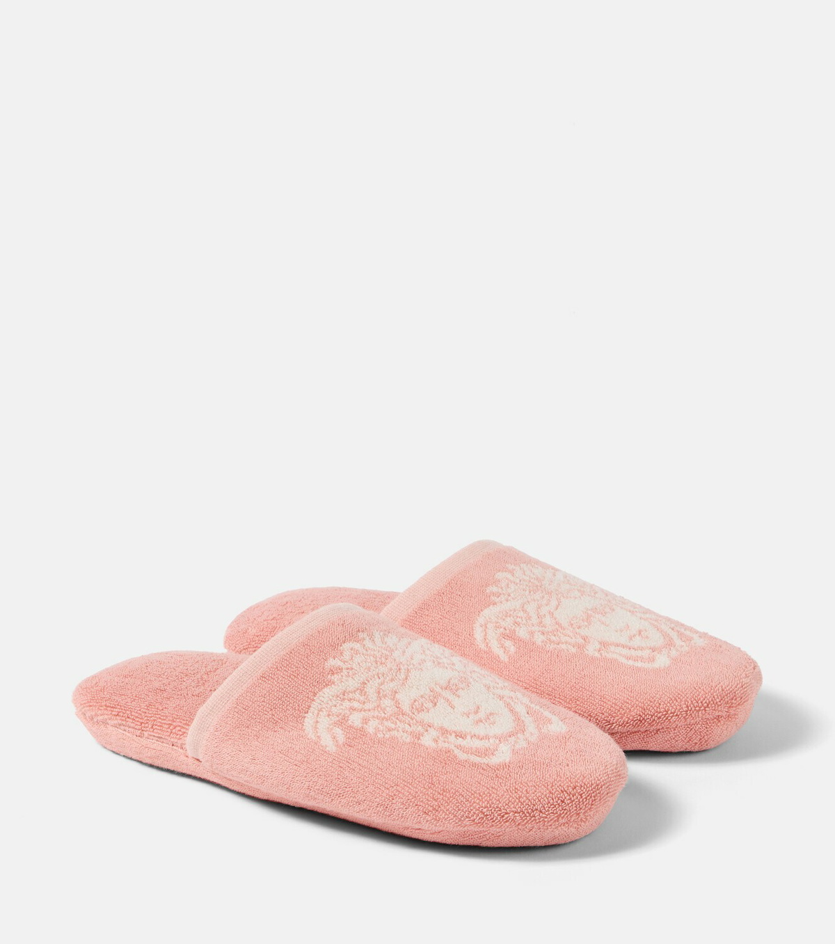 Versace Home Medusa jacquard terry slippers