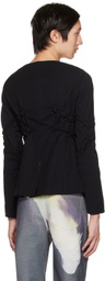 PONDER.ER SSENSE Exclusive Black Bolt Jacket