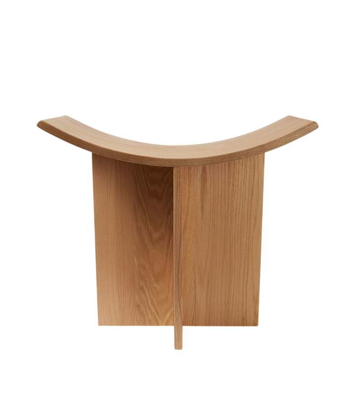 Photo: 101 Copenhagen Brutus oak stool by Kristian Sofus Hansen and Tommy Hyldahl