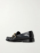 McQueen - Leather Loafers - Black