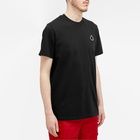 Moncler Men's Dragon Short Sleeve T-Shirt in Black