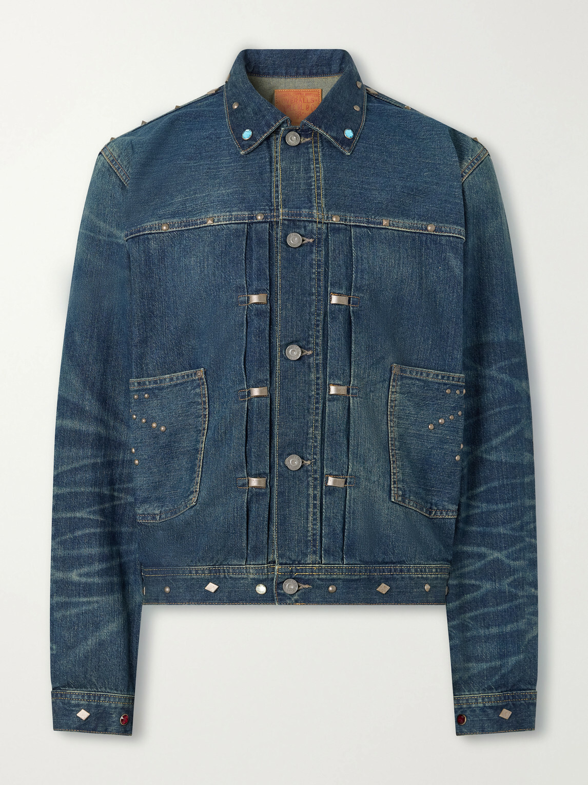 RRL - Embellished Denim Jacket - Blue