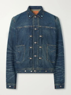 RRL - Embellished Denim Jacket - Blue