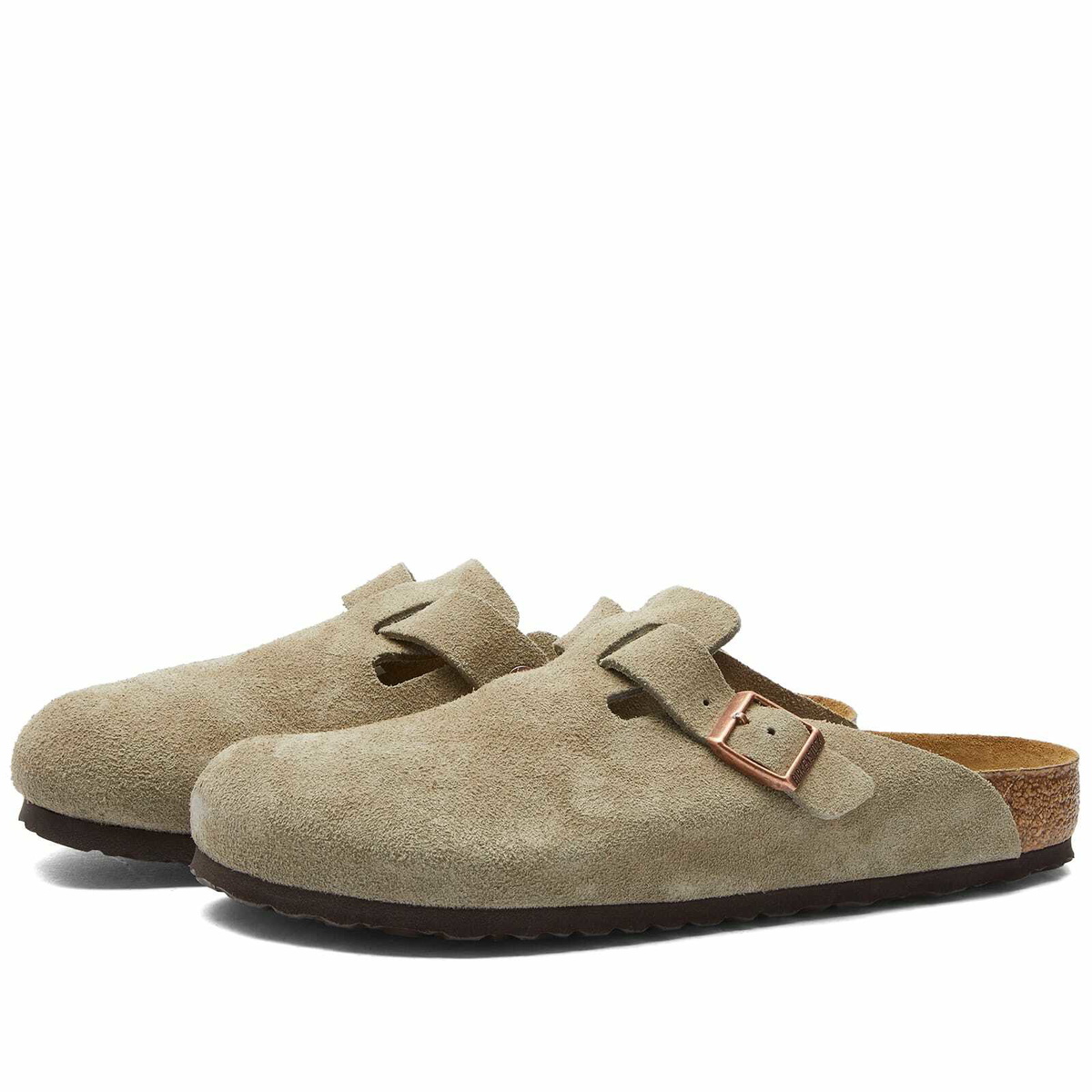 Birkenstock Boston Taupe retailer new