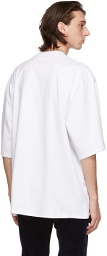GCDS White Over Nascar T-Shirt