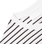 Neil Barrett - Printed Striped Cotton T-Shirt - Men - White