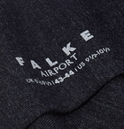 FALKE - Airport City Virgin Wool-Blend Socks - Purple