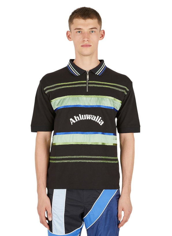 Photo: Ahluwalia Studio Buke Short Sleeve Polo Shirt