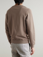 Sunspel - Cotton-Jersey Sweatshirt - Brown