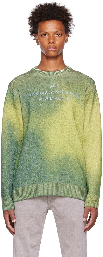 Photo: A-COLD-WALL* Khaki Gradient Sweater