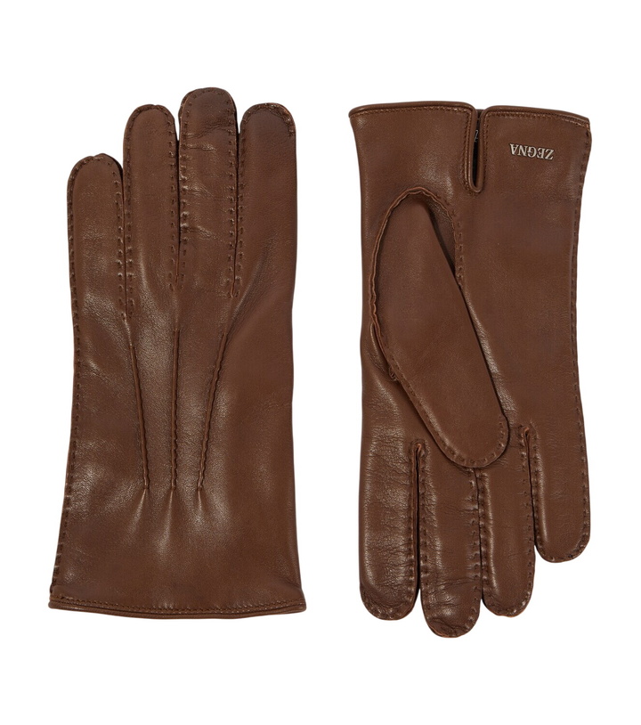Photo: Zegna Leather gloves