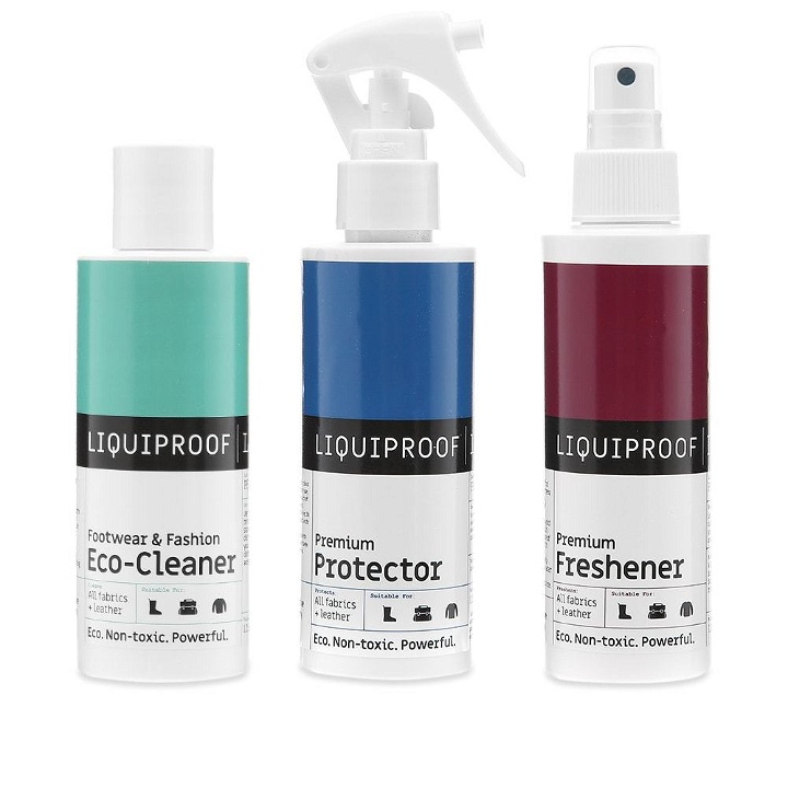 Photo: Liquiproof Labs Footwear & Fashion Complete Care Kit